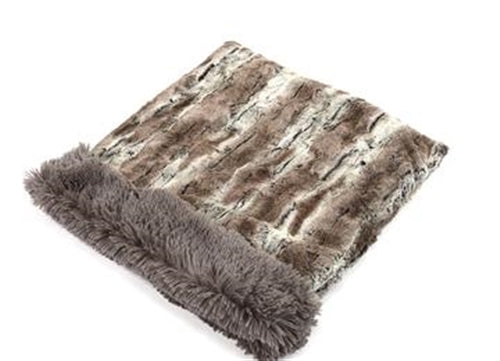 Grey Shag Cuddle Pouch